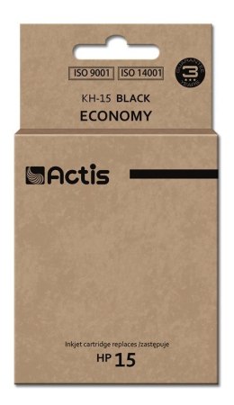 Actis KH-15 Tusz (zamiennik HP 15 C6615N; Standard; 44 ml; czarny)