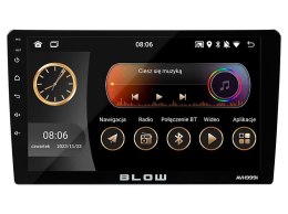 BLOW RADIO AVH-9991 1DIN 9" ANDROID/WIFI/GPS/ CARP