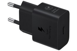 Ładowarka Samsung Power Adapter 25W USB-C Fast Charge (bez kabla) Black
