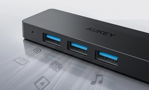 AUKEY CB-H39 HUB USB-C SLIM 4XUSB 3.0 5GBPS