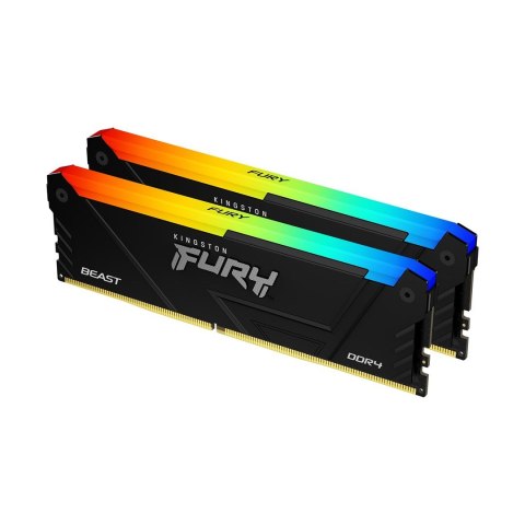 Kingston Fury Beast RGB, DDR4, 16 GB, 3200MHz, CL16