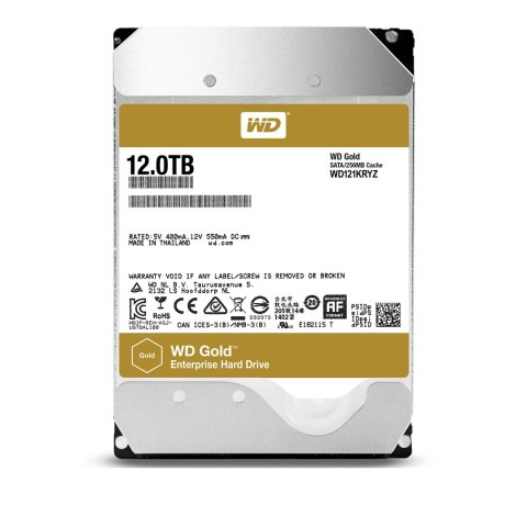 Dysk serwerowy HDD WD Gold DC HA750 (12 TB; 3.5"; SATA III)