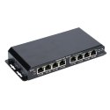 EXTRALINK KRATOS SWITCH POE GIGABIT 8 PORTÓW 24V