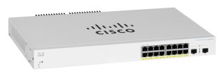 CBS220 SMART 16-PORT GE POE/2X1G SFP