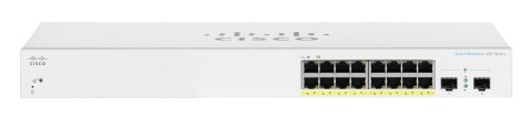 CBS220 SMART 16-PORT GE POE/2X1G SFP