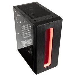 Kolink Nimbus RGB Midi-Tower, Szkło Hartowane - czarne