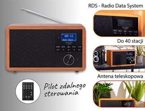 Radio DAB+ ADLER AD 1184