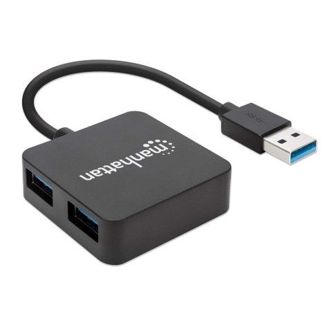 4-Portowy Mini Hub USB 3.0 Rozdzielacz 4x USB-A Manhattan