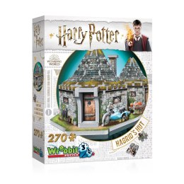 PROMO Puzzle 3D Harry Potter Chatka Hagrida 270el Wrebbit