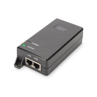 Zasilacz/Adapter PoE+ 802.3at aktywny max. 55V 30W 10/100/1000Mbps