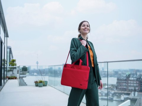 Torba do laptopa TRUST Bologna 16" ECO RED