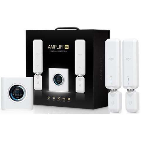 AmpliFi HD router bezprzewodowy Gigabit Ethernet Dual-band (2.4 GHz/5 GHz) Biały