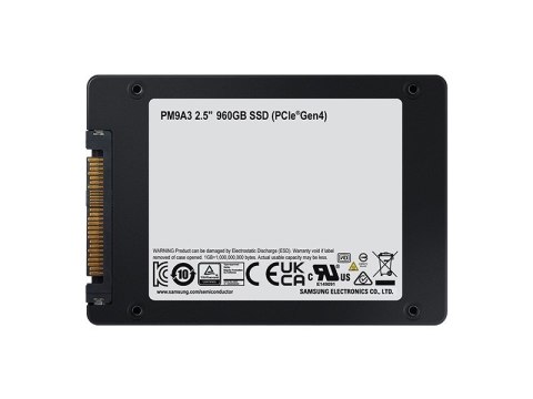 SAMSUNG Dysk SSD MZ-QL296000 PM9A3 1024GB NVMe U.2 PCI 4