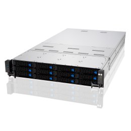 ASUS Rack 2U RS720A-E11-RS12/10G/2.4KW/8NVMe/GPU/OCP AMD MILAN 2x LGA4094 (SP3) 280W 32xDDR4 3200/2933 12x3.5