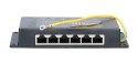 Extralink 6 Portowy | Gigabit PoE Injector | 6x 1000Mb/s RJ45