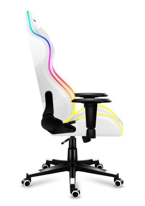 Fotel gamingowy Huzaro Force 6.2 White RGB