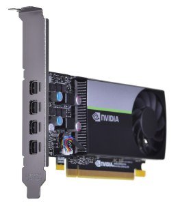Karta graficzna PNY NVIDIA T1000 4GB, GDDR6, 4x DisplayPort, PCI Express 3.0, Bulk