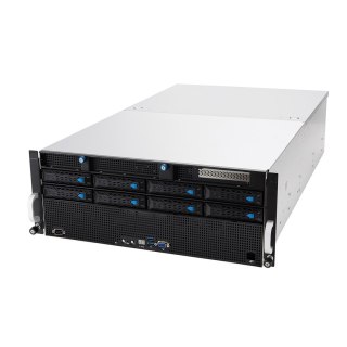 ASUS Rack 4U ESC8000A-E11-SKU4/2.2KW(2+2)/3PCIe/2NVMe AMD EPYC 2x LGA 4094 (SP3) 280W 32xDDR4 3200 8x3.5"/2.5" SATA/SAS*+2NVME 2