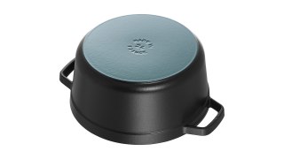 Garnek żeliwny okrągły STAUB 40509-863-0 - czarny 8.35 ltr