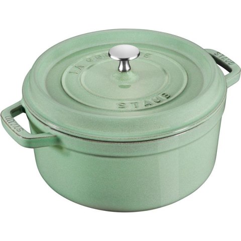 Garnek żeliwny okrągły STAUB 40508-706-0 - 5,2 ltr miętowy