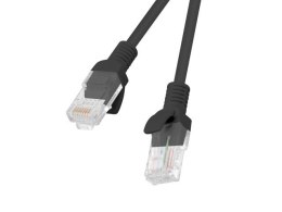 Patchcord UTP Lanberg PCU5-10CC-0200-BK (RJ45 - RJ45 ; 2m; UTP; kat. 5e; kolor czarny)