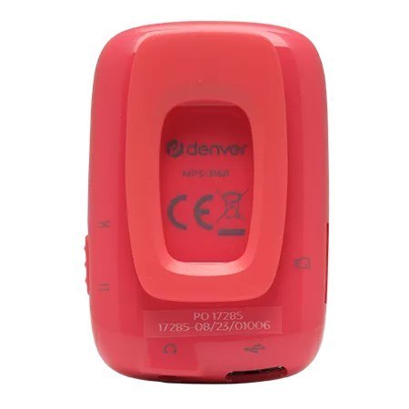 Odtwarzacz MP3 Denver MPS-316R 1" 16GB różowy