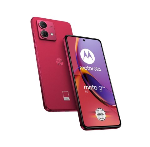 Smartfon Motorola Moto G84 12/256GB 6,55" P-OLED 1080x2400 5000mAh Dual SIM 5G Viva Magenta