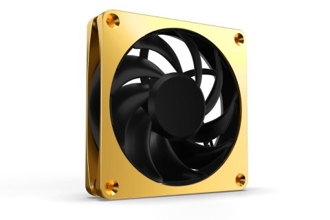 Alphacool Apex Stealth Metal Fan 120 mm, 2,000 obr./min - złoty