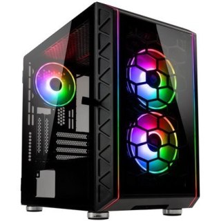 Obudowa Kolink Citadel Glass SE ARGB Micro-ATX - czarna