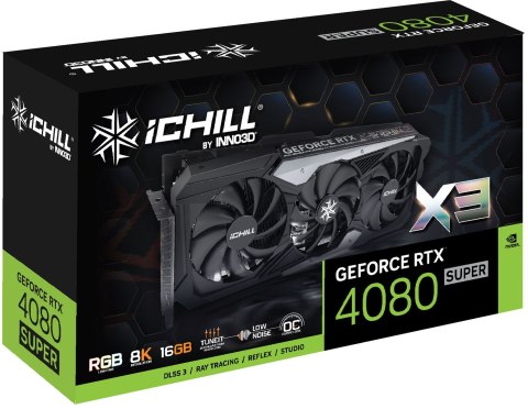 Karta graficzna INNO3D GeForce RTX 4080 SUPER ICHILL X3