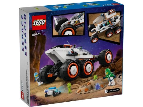 LEGO City 60431 Kosmiczny łazik i badanie życia w kosmosie