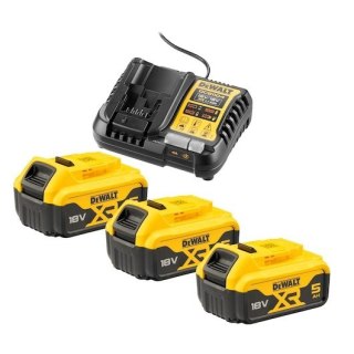 DEWALT ŁADOWARKA DCB1104 +3x5,0Ah DCB1104P3