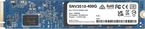 Dysk SSD Synology Plus Series 400GB M.2 (22x110) NVMe PCIe 3.0x4 SNV3510-400G (DWPD 0.7)