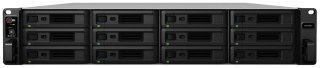 NAS Synology SA3200D; 2U RACK; 12x (3.5" SAS HDD/2.5" SAS SSD); Intel Xeon D-1521 (per controller); 8 GB DDR4 ECC UDIMM (max. 64