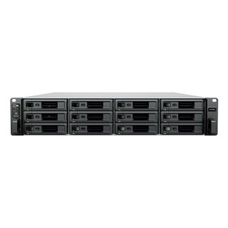 NAS Synology SA3400D; 2U RACK; 12x (3.5" SAS HDD/2.5" SAS SSD); Intel Xeon D-1541 (per controller); 8 GB DDR4 ECC UDIMM (max. 64