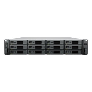 NAS Synology SA3610; 2U RACK; 12x (3.5" SAS HDD/2.5" SAS SSD/3.5" SATA HDD/2.5" SATA SSD); Intel Xeon D-1567; 16 GB DDR4 ECC RDI