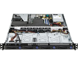 Platforma ASRock Rack (1U) AMD Ryzen (4xLFF, 2x10GbE, 2xGbE, Fixed PSU, IPMI)