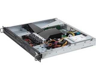 Platforma ASRock Rack (1U) AMD Ryzen (Int. drive bays, 2xGbE, 2x10GbE, Fixed PSU, IPMI)