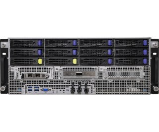 Platforma ASRock Rack (4U) AMD Epyc 7000 (12xLFF, 2x10GbE, 8xGPU, Red. PSU, IPMI)