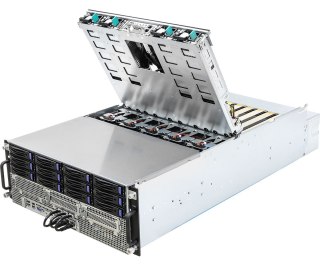 Platforma ASRock Rack (4U) Intel Scalable 3gen (12xLFF, 2x10GbE, 8xGPU, Red. PSU, IPMI)