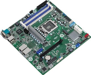 Płyta główna ASRock E3C252D4U 1x LGA1200 Intel Xeon E-23XX C252 (4xDIMM, SATA, 1xM.2, 2x1GbE, IPMI)