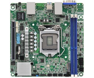 Płyta główna ASRock E3C256D2I 1x LGA1200 Intel Xeon E-23XX C256 (2xDIMM, SATA, 1xM.2, 2x1GbE, IPMI)