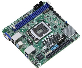 Płyta główna ASRock E3C256D2I 1x LGA1200 Intel Xeon E-23XX C256 (2xDIMM, SATA, 1xM.2, 2x1GbE, IPMI)