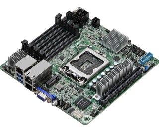 Płyta główna ASRock E3C256D4I-2T 1x LGA1200 Intel Xeon E-23XX C256 (4xDIMM, SATA, 1xM.2, 2x10GbE, IPMI)