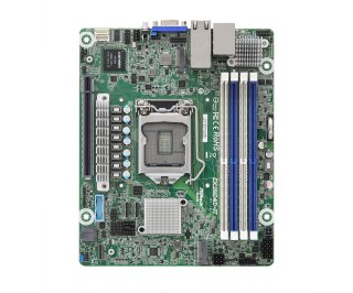 Płyta główna ASRock E3C256D4ID-2T 1x LGA1200 Intel Xeon E-23XX C256 (4xDIMM, SATA, 2xM.2, 2x10GbE, IPMI)