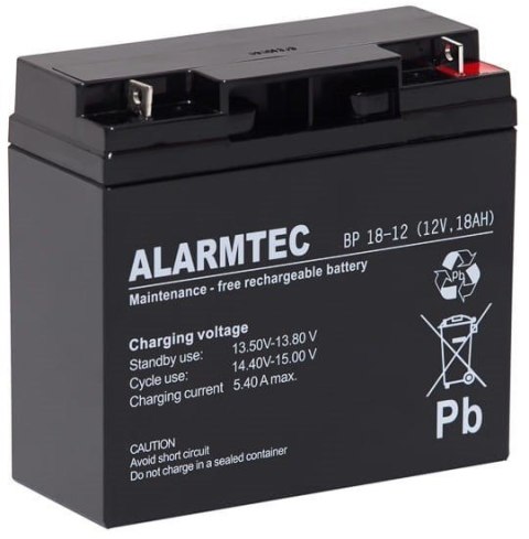 Akumulator AGM Alarmtec | BP 18-12 12V / 18Ah