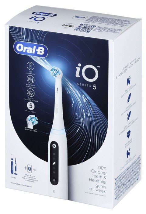 Braun Oral-B Szczoteczka elektryczn iO5 Quite White