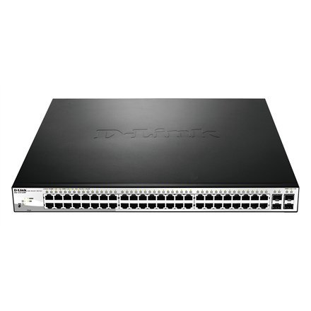 52-PORT LAYER2 GIGABIT SWITCH/48X POE SMART MANAGED IN