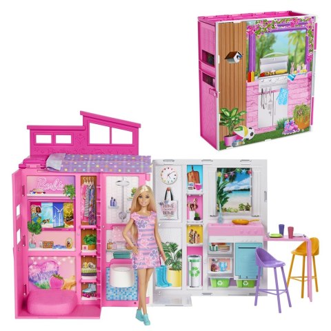 Barbie Przytulny domek + Lalka zestaw HRJ77 p2 MATTEL