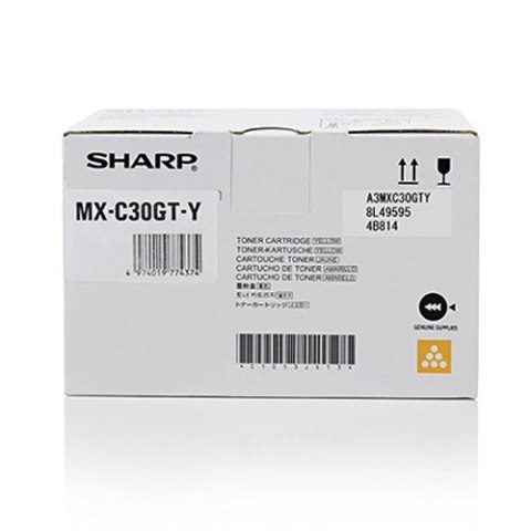 SHARP MXC30GTY - toner, żółty